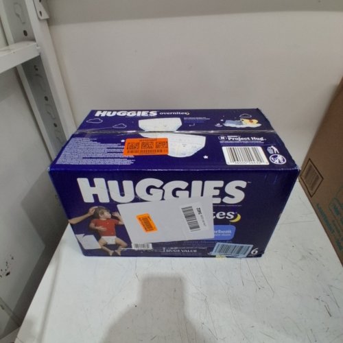 72PK HUGGIES OVERNITES NIGHT-TIME DISPOSABLE DIAPERS - DISNEY BABY WINNIE-THE-POOH - SIZE 6 (35+ LBS) - (MODEL: 00036000544329) image 2