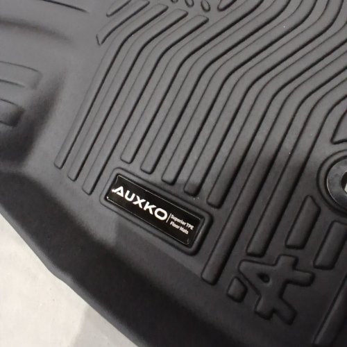 3PC AUXKO ALL WEATHER UNIVERSAL FLOOR MATS - BLACK image 3