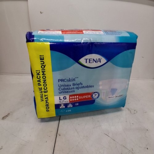 26PK TENA PROSKIN UNISEX BRIEFS - LARGE image 2