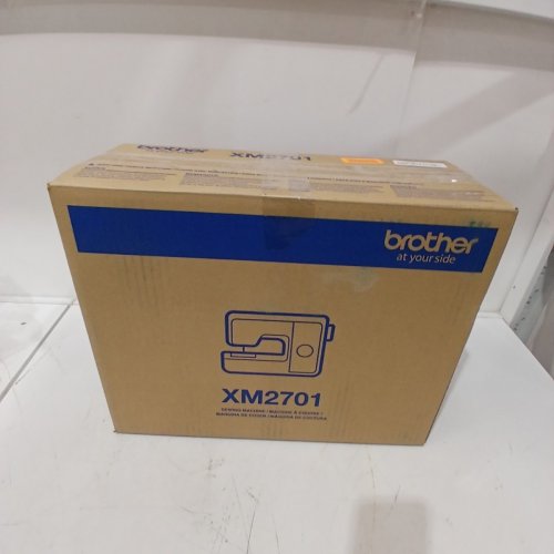 BROTHER LIGHTWEIGHT FULL-FEATURED ELECTRIC SEWING MACHINE - WHITE (MODEL: XM2701) image 9