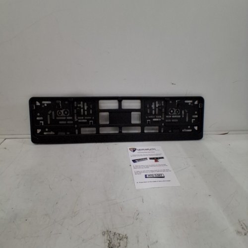 UNIVERSAL EUROPEANPLATES STANDARD MOUNTING EUROPEAN LICENSE PLATE HOLDER - BLACK image 3