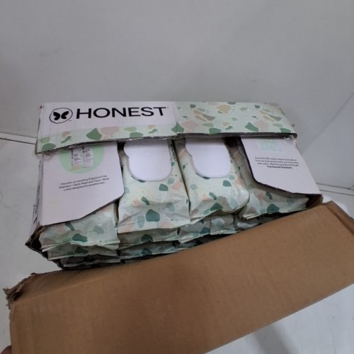 16PK THE HONEST CLEAN CLEANSING UNSCENTED CLOTHS/WIPES - 72 WIPES/PACK (1152 TOTAL) image 2