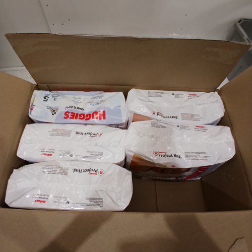 140PK HUGGIES SNUG & DRY BABY DIAPERS - SIZE 5 (27+ LBS) image 2