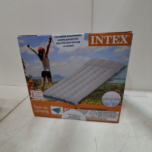 INTEX CAMPING MAT - 26" X 72" X 6" - GRAY image 2
