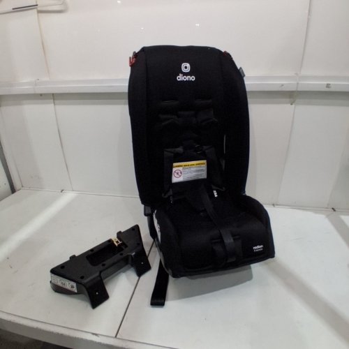 DIONO RADIAN 3R 3-IN-1 CONVERTIBLE REAR/FORWARD FACING CAR SEAT FOR UPTO 10 YEARS - 120LBS CAP - JET BLACK (MODEL: 50620-NA-01) image 5