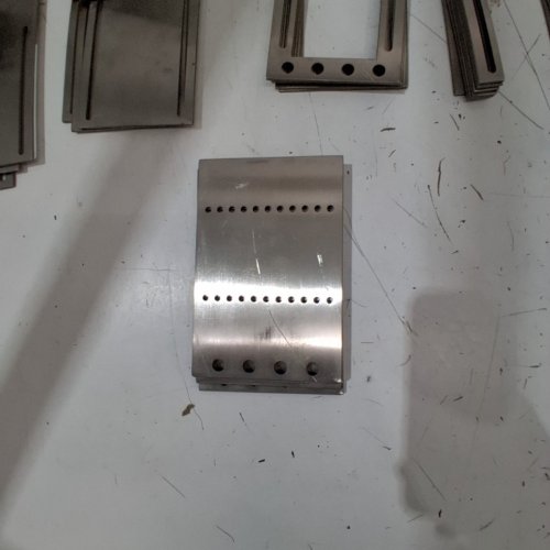 24PC METAL BRACKETS AND PLATES - SILVER image 5