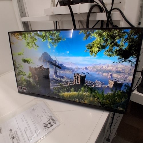 SAMSUNG ESSENTIAL S3 CLASS 16:9 IN-PLANE SWITCHING (IPS) FULL HD LCD MONITOR - 24" - BLACK (MODEL: S24D300GAN) image 2