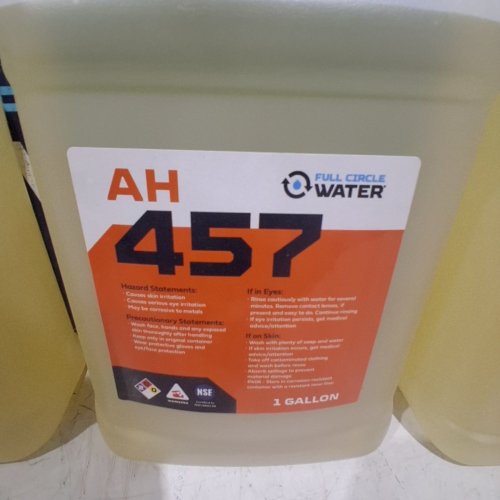 4PK FULL CIRCLE WATER AH 457 WATER TREATMENT CHEMICAL - 1 GAL EACH image 2