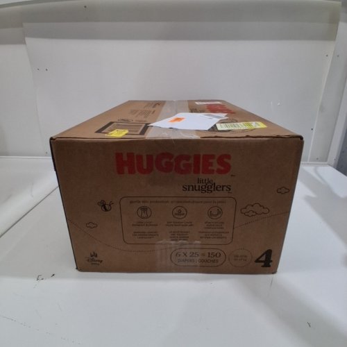 150PK HUGGIES DISNEY BABY LITTLE SNUGGLERS DISPOSABLE DIAPERS - SIZE 4 - WINNIE THE POOH (MODEL: 56311) image 2