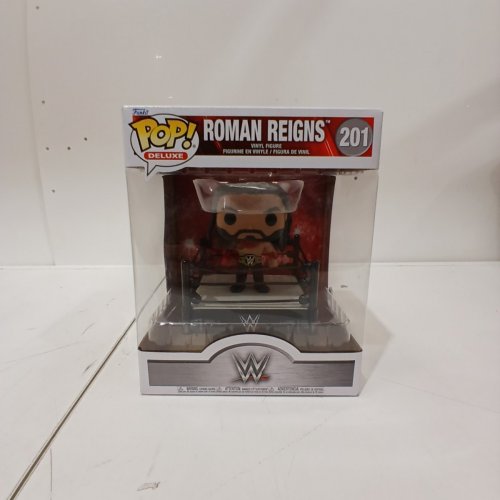 FUNKO POP! DELUXE WWE ROMAN REIGNS VINYL FIGURE #201 image 3