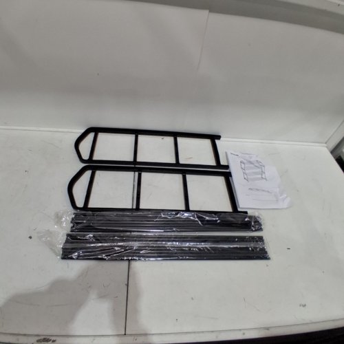 MAINSTAYS 4-TIER ENTRANCE WAY SHOE RACK - HOLDS 12 PAIRS - BLACK image 2