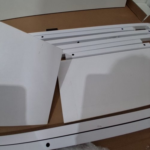 PAMRAY COMPUTER DESK WITH SHELVES - 32" - WHITE (MODEL: S19) image 4