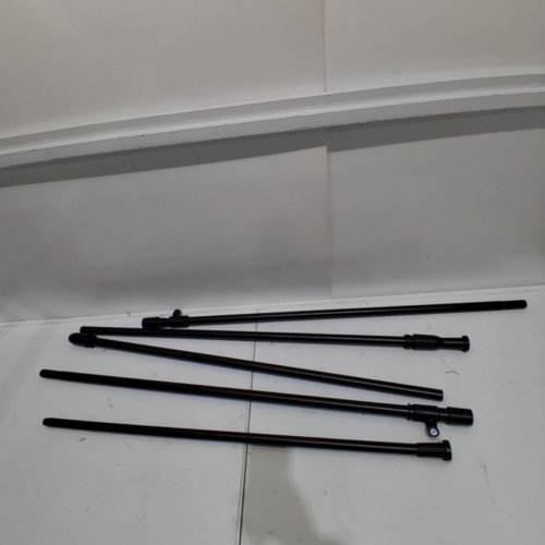 UMBRA ANYWHERE TENSION ROD SYSTEM - 124.5" X 69" X 2.75" - BLACK image 2