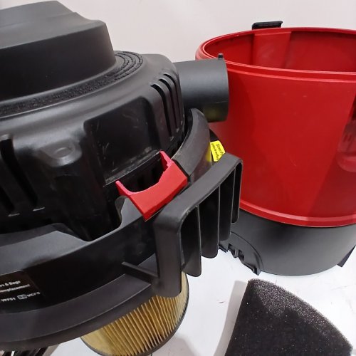 VACMASTER WET/DRY SHOP VACUUM WITH POWERFUL SUCTION AND DETACHABLE BLOWER- 1-1/4 " HOSE - 6GAL - 8HP - RED/BLACK - (MODEL: VBVB611PF 1011) image 5