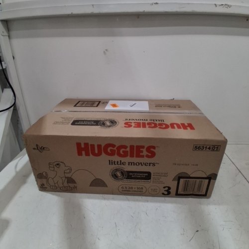 168PK HUGGIES LITTLE MOVERS BABY DIAPERS - SIZE 3 (16-28LBS) - DISNEY THE LION KING (MODEL: 56314) image 4