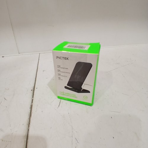 PICTEK FAST WIRELESS CHARGER STAND - 7.5W / 10W / 15W - BLACK (MODEL:PA082B) image 4