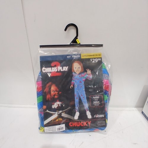 2PC BOYS RUBIES CHILD'S PLAY CHUCKY COSTUME - LARGE - ASSORTED COLOURS (STYLE: 1001032) image 2