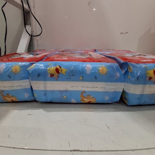 198PK HUGGIES LITTLE SNUGGLERS LUXURY SOFTNESS DISPOSABLE BABY DIAPERS - SIZE 1 image 3