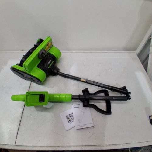 GREENWORKS PRO CORDLESS SNOW SHOVEL *TOOL ONLY* - 24V - 12" - GREEN (MODEL: SS24L00) image 2