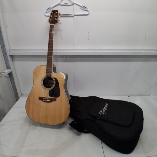 TAKAMINE DREADNOUGHT CUTAWAY ACOUSTIC-ELECTRIC GUITAR - RIGHT-HANDED - NATURAL (MODEL: GN51CE-NAT) image 4
