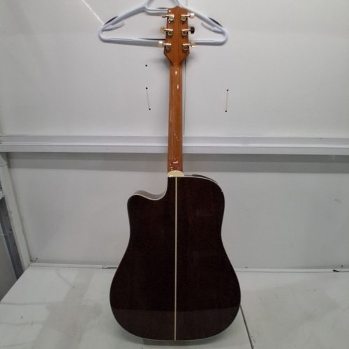 TAKAMINE DREADNOUGHT CUTAWAY ACOUSTIC-ELECTRIC GUITAR - RIGHT-HANDED - NATURAL (MODEL: GN51CE-NAT) image 5