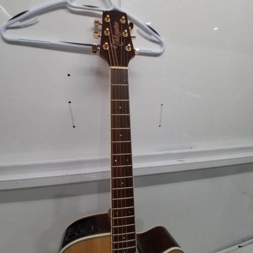 TAKAMINE DREADNOUGHT CUTAWAY ACOUSTIC-ELECTRIC GUITAR - RIGHT-HANDED - NATURAL (MODEL: GN51CE-NAT) image 7