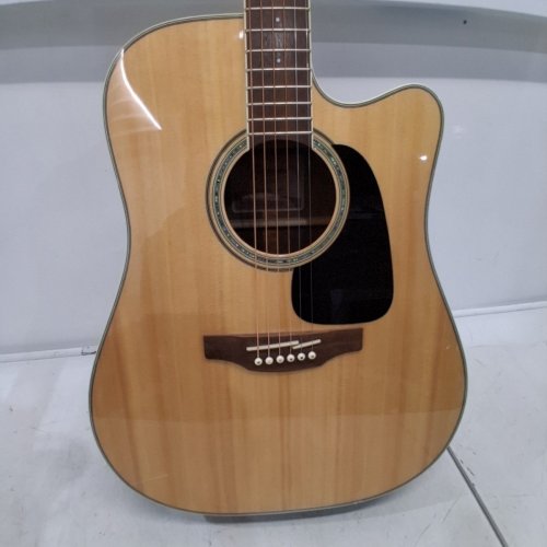 TAKAMINE DREADNOUGHT CUTAWAY ACOUSTIC-ELECTRIC GUITAR - RIGHT-HANDED - NATURAL (MODEL: GN51CE-NAT) image 9