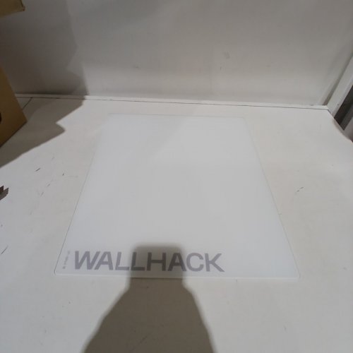 WALLHACK 4TH GEN MICRO-ETCHED SURFACE ULTRA-FAST GLIDE GLASS GAMING MOUSE PAD FOR E-SPORTS - 15" X 17" - WHITE (MODEL: SP-004) image 2