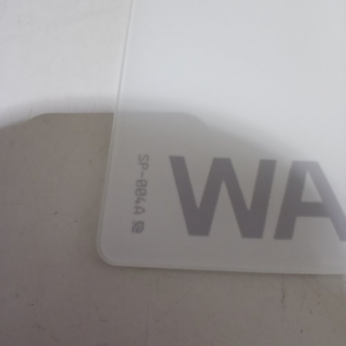WALLHACK 4TH GEN MICRO-ETCHED SURFACE ULTRA-FAST GLIDE GLASS GAMING MOUSE PAD FOR E-SPORTS - 15" X 17" - WHITE (MODEL: SP-004) image 3