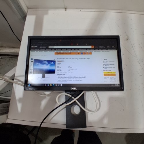 DELL PROFESSIONAL FULL HD LCD MONITOR - 20" - 1080P - 60HZ - BLACK (MODEL: P2018H) image 2