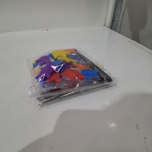 64PC REUSABLE WRITABLE LABELS FOR CABLE/WIRE MANAGEMENT AND IDENTIFICATION - ASSORTED COLOURS image 4
