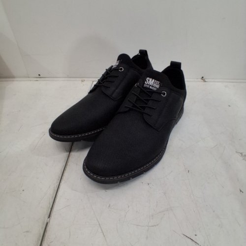 MEN'S STEVE MADDEN RECKARO WALKING SHOE WITH ORTHOLITE COMFORT FOAM INSOLES - SIZE 10 - BLACK (STYLE: 8887010) image 2