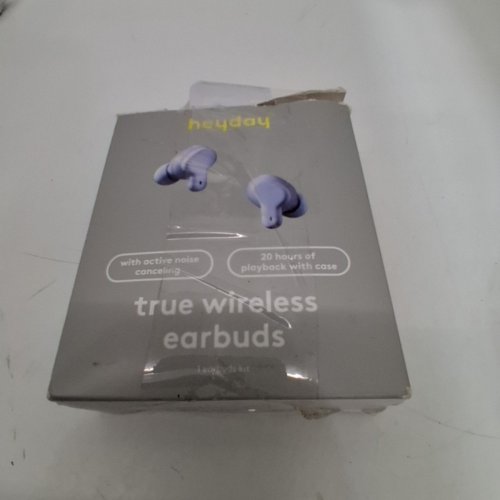 HEYDAY TRUE WIRELESS BLUETOOTH EARBUDS WITH 33FT RANGE - SKY BLUE (MODEL: 008 07 2227) image 6