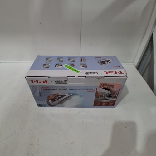T-FAL VIRTUO 30 STEAM IRON WITH RETRACTABLE CORD - 1500W - VIOLET/WHITE (MODEL: FV2C80U0) image 5