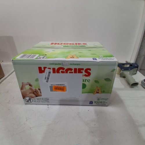 1008PK HUGGIES NATURAL CARE SENSITIVE SKIN BABY WIPES - WHITE (MODEL: 5039402) image 2