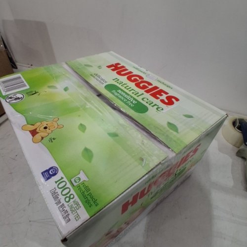 1008PK HUGGIES NATURAL CARE SENSITIVE SKIN BABY WIPES - WHITE (MODEL: 5039402) image 3
