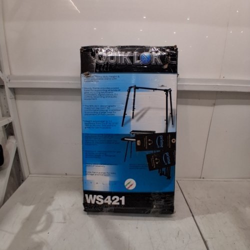 QUIKLOK KEYBOARD OR MIXER STAND - 25.6" TO 37.8" ADJUSTABLE HEIGHT (MODEL: WS421) image 5