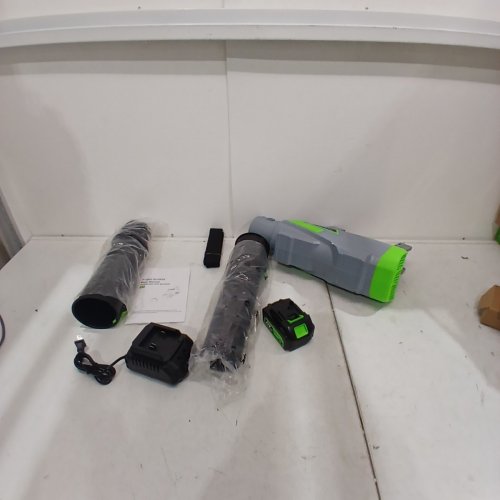 PATOOLIO LEAF BLOWER CORDLESS WITH BATTERy AND CHARGER - 4000MAH BATTERY 23000RPM - GREEN/GREY (MODEL: C1) image 4
