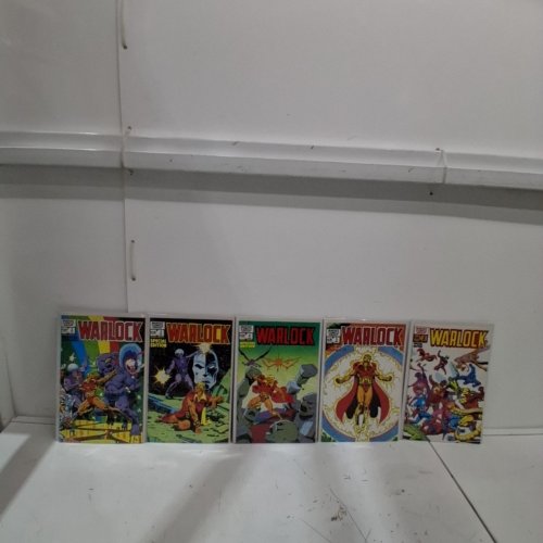 10 ASSTD MARVEL COMIC BOOKS - WARLOCK #2,3,4,5,6, X-FACTOR ANNUAL #1, DARKHOLD #1, DEATH'S HEAD II #1, SILVER SURFER/WARLOCK RESURRECTION #3, AND ULTIMATE VISION #1 - VARIOUS AUOTHORS image 4
