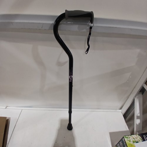 HUGO MOBILITYT CANE WITH ULTRA STABLE CANE TIP, GREY image 2