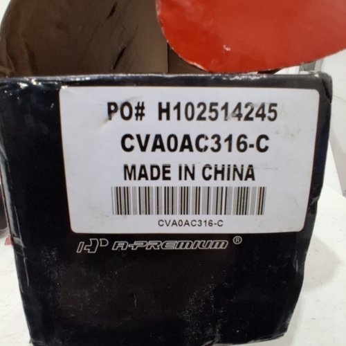 A-PREMIUM FRONT CV AXLE SHAFT ASSEMBLY (MODEL: CVA0AC316-C) image 3
