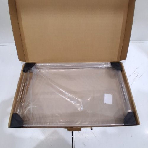 TRANSPARENT ACRYLIC SERVING TRAY - 12" X 20" - CLEAR image 2