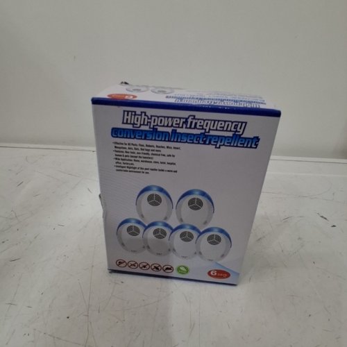 6PK HIGH-POWER FREQUENCY CONVERSION INSECT REPELLENT - WHITE image 3