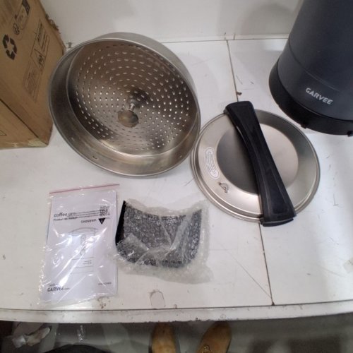 GARVEE DOUBLE WALL COMMERICAL COFFEE MAKER - 120 CUPS - BLUE (MODEL: PHO_151UK4QF) image 7