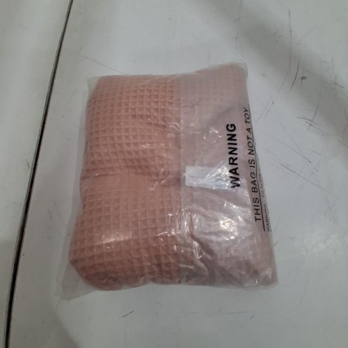 QUICK DRYING WAFFLE-TEXTURE TOWEL - 28" X 42" - KHAKI image 3