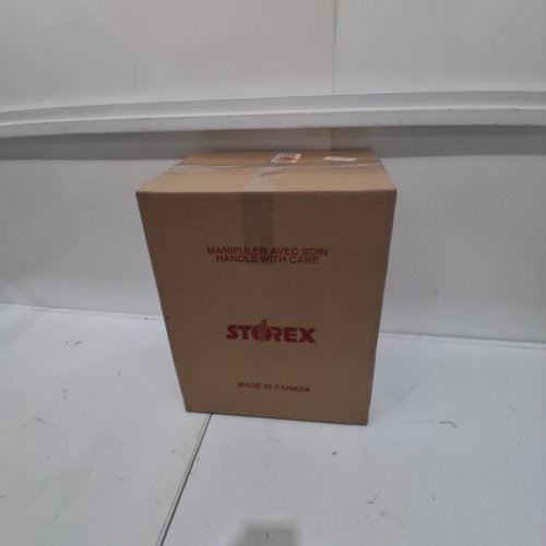 6PK STOREX STORAGE BINS WITH LIDS - 4 GAL - BLACK image 4