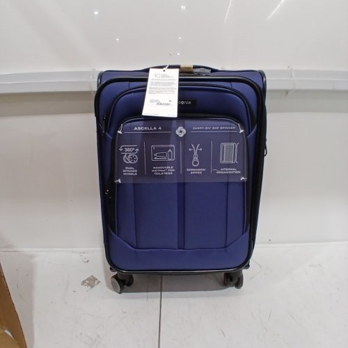 SAMSONITE ASCELLA 4 CARRY-ON EXPANDABLE SPINNER SUITCASE - 20" - DUSK PURPLE (ITEM: 157042-A569) image 3