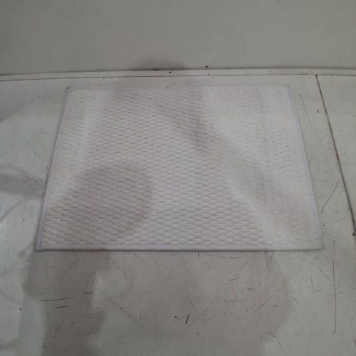 SOFT&COMFY ABSORBANT WASHROOM BATH MAT - 16" X 23 - WHITE image 2