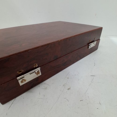 139PC KINSPORY ART SUPPLY SET IN WOODEN CASE - COLORED PENICLS, OIL OASTELS, PAINT AND MORE image 5