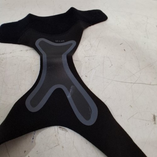 ADJUSTABLE ANKLE BRACE COMPRESSION SUPPORT - LEFT FOOT - MEDIUM - BLACK image 3